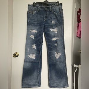 Men’s Affliction Black Premium Cooper Jeans-size 34x34 Long